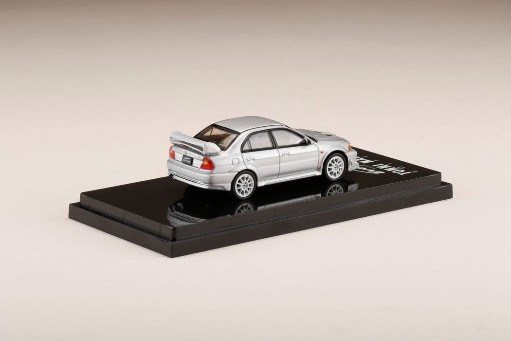 Hobby Japan 1/64 Mitsubishi Lancer GSR Evo 6 CP9A Silver HJ641033BS- Japan Figure Store - #1 Bring To You The Best Japanese Goods