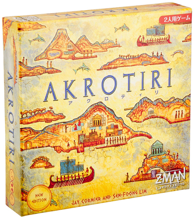 Hobby Japan Akrotiri Japanese Board Game - 2P 45min 14+- Japan Figure Store - #1 Bring To You The Best Japanese Goods