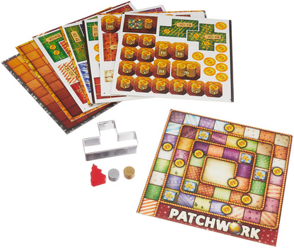 Hobby Japan Patchwork Board Game: 2P 30min 8+- Japan Figure Store - #1 Bring To You The Best Japanese Goods