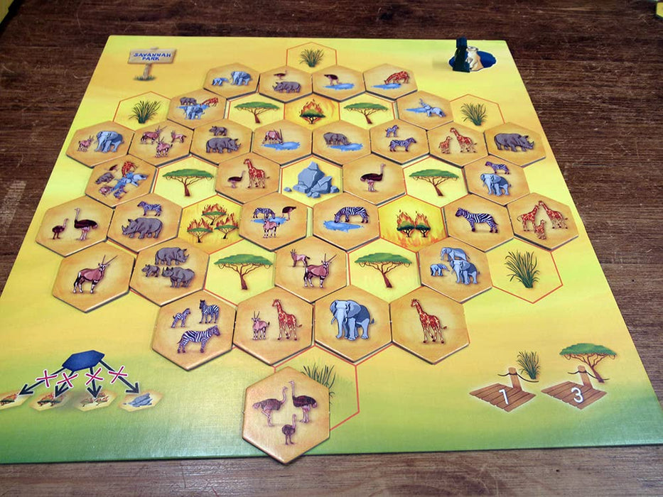 Hobby Japan Savannah Park Japanese Board Game (1-4 Players 8+ Years 20-40 Min)- Japan Figure Store - #1 Bring To You The Best Japanese Goods