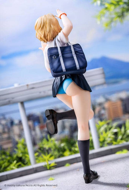 Hobby Sakura Chiyoko Atsumi Blue Pants Ver. 1/6 Scale Pvc Abs Pu Painted Complete Figure- Japan Figure Store - #1 Bring To You The Best Japanese Goods