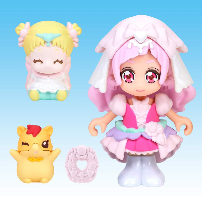 Bandai Hugtto! Precure Cheerful Style Set - Pre-Coord Doll Collection- Japan Figure Store - #1 Bring To You The Best Japanese Goods
