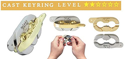 Hanayama Huzzle Cast Key Ring [Difficulty Level 2]- Japan Figure Store - #1 Bring To You The Best Japanese Goods