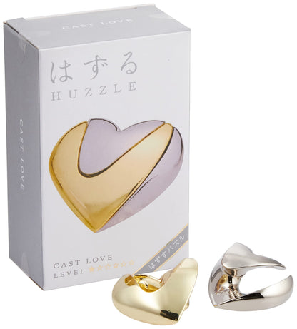 Hanayama Huzzle Cast Love [Difficulty Level 1]- Japan Figure Store - #1 Bring To You The Best Japanese Goods