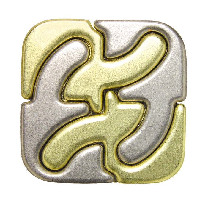 Hanayama Huzzle Cast Square [Difficulty Level 5]- Japan Figure Store - #1 Bring To You The Best Japanese Goods