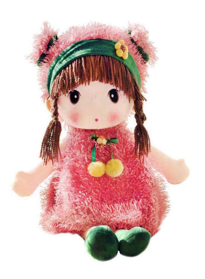 Hwd Stuffed Animal Plush Doll 40cm High Pink Color Japan Plush Stuffed Dolls- Japan Figure Store - #1 Bring To You The Best Japanese Goods