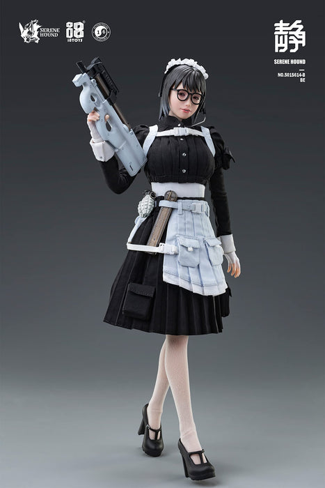 I8Toys Serene Hound Series 501S614 B Cerberus Maid Corps Bey 1/6 Scale Pvc Silicon Metal Painted Action Figure- Japan Figure Store - #1 Bring To You The Best Japanese Goods