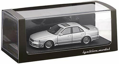 Ignition Model 1/43 Scale Nissan Skyline 25gt Turbo Er34 Silver Diecast Car- Japan Figure Store - #1 Bring To You The Best Japanese Goods
