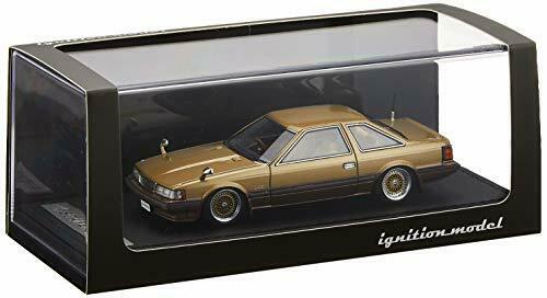 Ignition Model 1/43 Scale Toyota Soarer 2800gt Limited Z10 Gold/brown- Japan Figure Store - #1 Bring To You The Best Japanese Goods