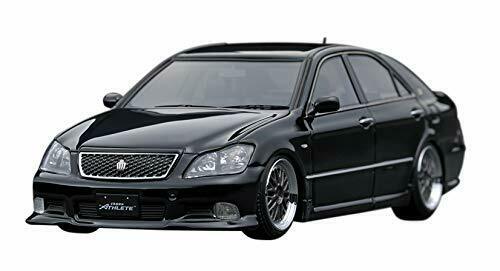 Ignition Model 1/43 Scale Toyota Crown Grs180 3.5 Athlete Black Bb-wheel- Japan Figure Store - #1 Bring To You The Best Japanese Goods