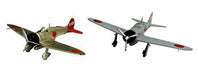 Ijn Type96 Carrier Fighter & Zero Fighter Type21set Of 2 Plastic Model - Japan Figure