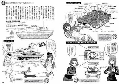 Ikaros Publishing Moeyo! Tank School Postwar Section Type Ii Book- Japan Figure Store - #1 Bring To You The Best Japanese Goods
