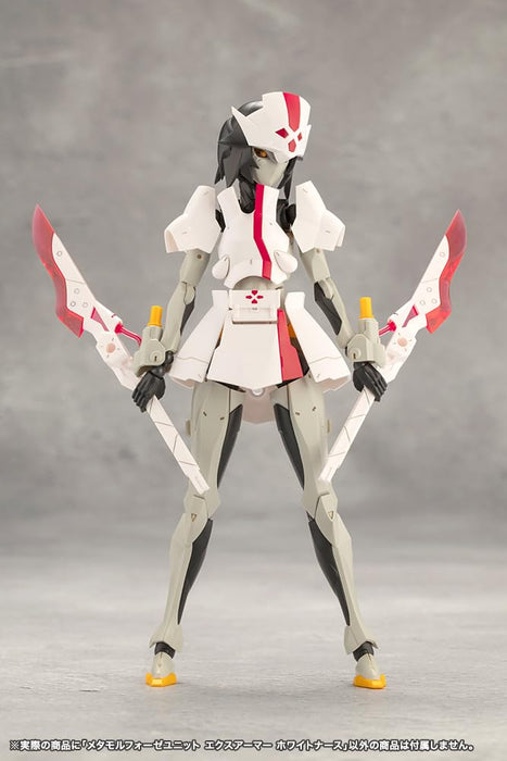 Kotobukiya Infinite Encounter Megalomaria Ex Armor White Nurse Plastic Model 208mm- Japan Figure Store - #1 Bring To You The Best Japanese Goods
