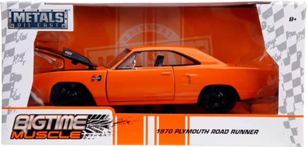 Kyosho Bigtime Muscle 1/24 1970 Primus Road Runner Orange/Black- Japan Figure Store - #1 Bring To You The Best Japanese Goods