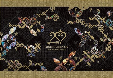 Jigsaw Puzzle Kingdom Hearts/20Th Anniversary Icon Pattern 1000 Piece (D-1000-099)- Japan Figure Store - #1 Bring To You The Best Japanese Goods