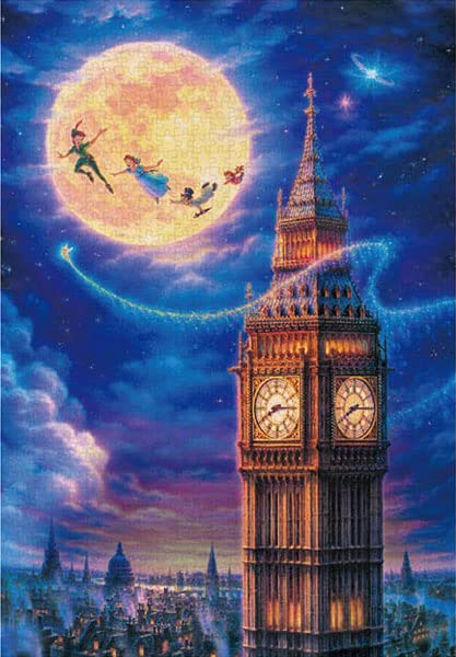Jigsaw Puzzle Moonlight Collection Moonlight Fly (Peter Pan) 1000 Piece (D-1000-094)- Japan Figure Store - #1 Bring To You The Best Japanese Goods