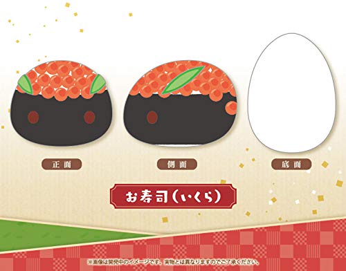Kotobukiya Juya Mochifure Japanese Sushi Ikura Plush Toy Gx456- Japan Figure Store - #1 Bring To You The Best Japanese Goods