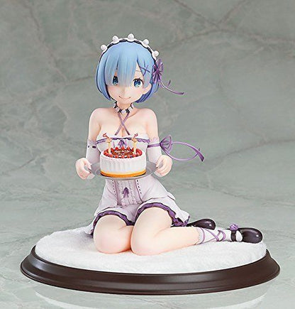 Kadokawa Re:zero Rem Birthday Cake Ver. 1/7 Scale Figure- Japan Figure Store - #1 Bring To You The Best Japanese Goods