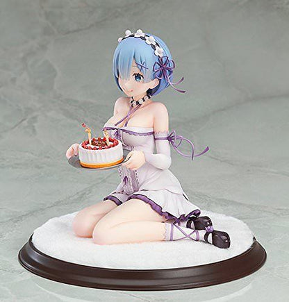 Kadokawa Re:zero Rem Birthday Cake Ver. 1/7 Scale Figure- Japan Figure Store - #1 Bring To You The Best Japanese Goods