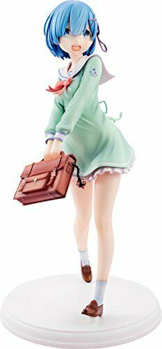 Kadokawa Re:zero Rem: High School Uniform Ver. 1/7 Scale Figure- Japan Figure Store - #1 Bring To You The Best Japanese Goods