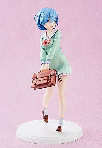 Kadokawa Re:zero Rem: High School Uniform Ver. 1/7 Scale Figure- Japan Figure Store - #1 Bring To You The Best Japanese Goods