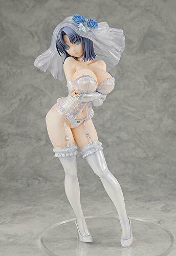 Kadokawa Senran Kagura Yumi: Wedding Lingerie Ver. 1/7 Scale Figure- Japan Figure Store - #1 Bring To You The Best Japanese Goods
