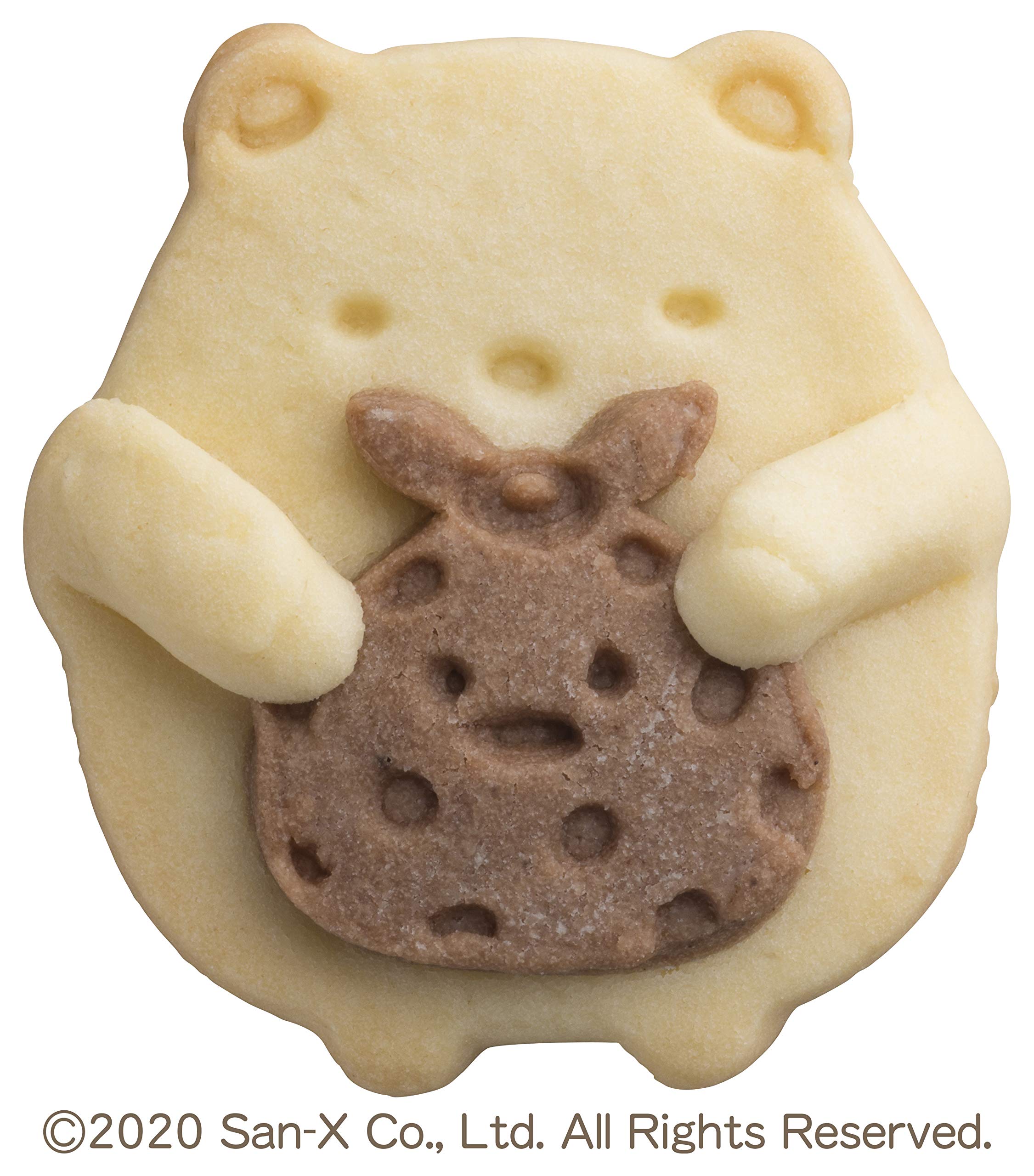 Kai Corporation Facial Expression Cookie Cutter Set Sumikko Gurashi Shirokuma Made In Japan - Dn0501- Japan Figure Store - #1 Bring To You The Best Japanese Goods