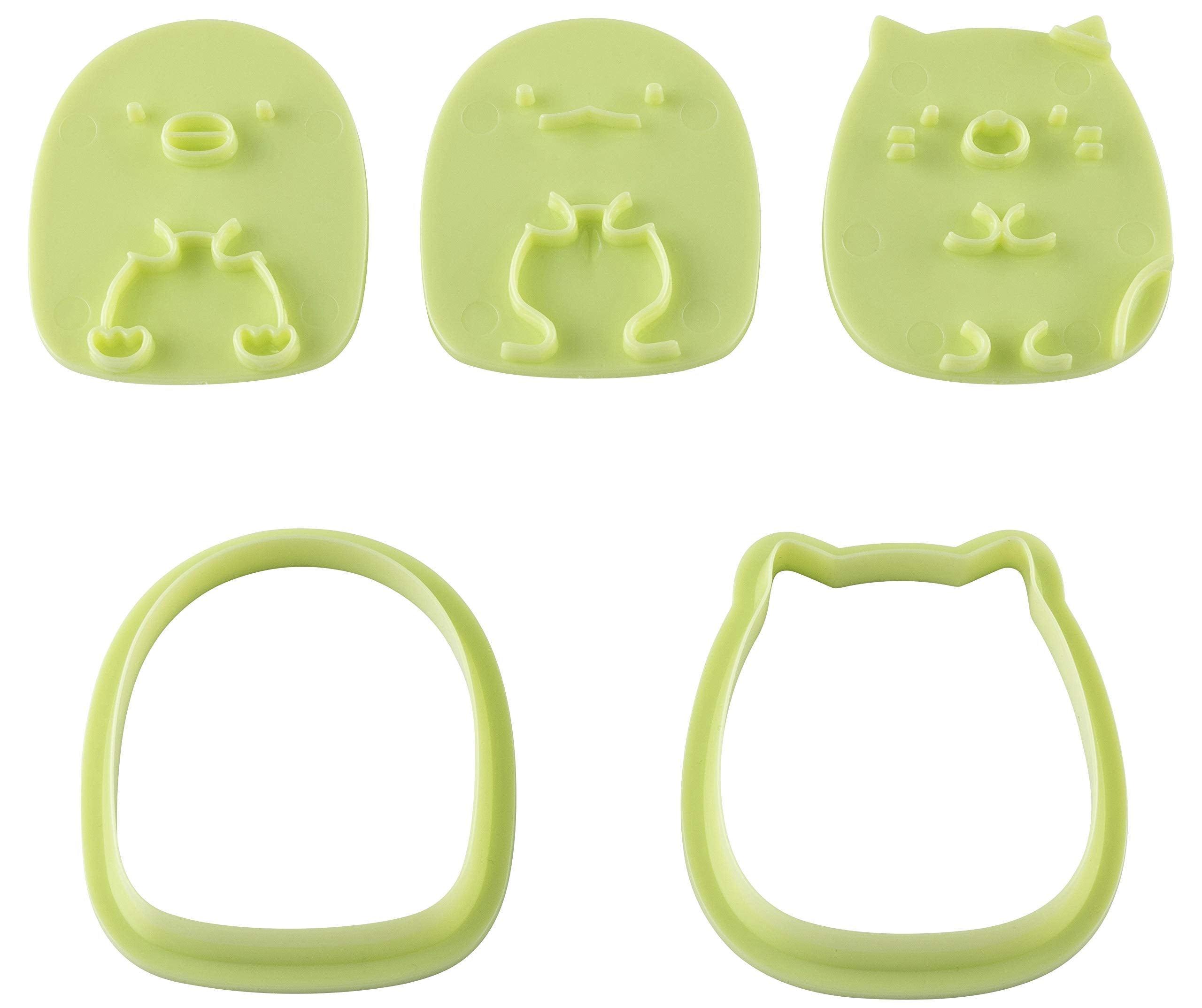 Kai Corporation Sumikko Gurashi Cookie Cutter Set - Penguin Cat Lizard - Made In Japan (Dn0500)- Japan Figure Store - #1 Bring To You The Best Japanese Goods