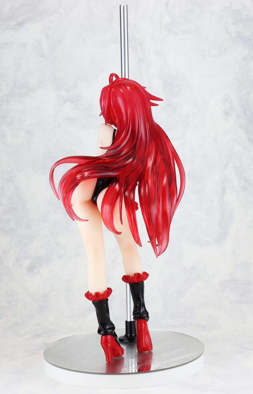 Kaitendo High School Dxd Rias Gremory Pole Dance Ver. ~Black Color~ 1/7 Scale Pvc Painted Complete Figure- Japan Figure Store - #1 Bring To You The Best Japanese Goods