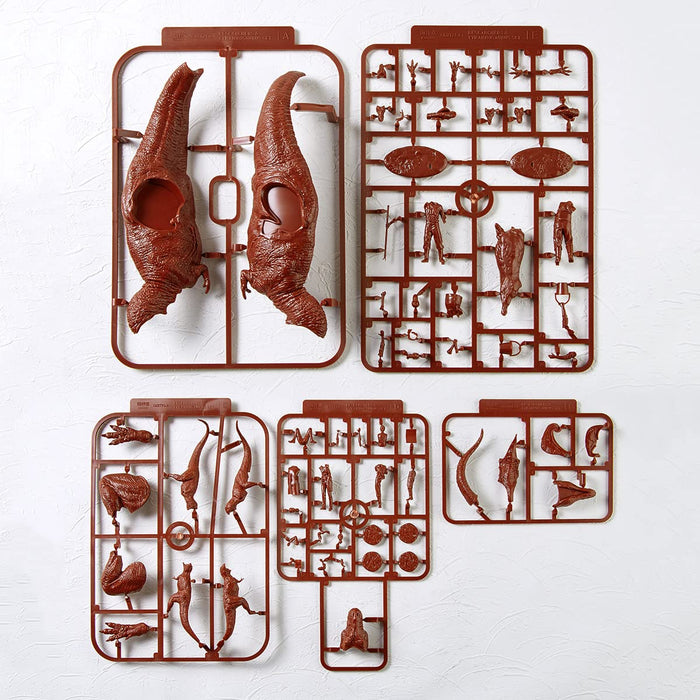 Kaiyodo Art Pla Researcher & T-Rex 1/35 Unpainted Model Kit- Japan Figure Store - #1 Bring To You The Best Japanese Goods