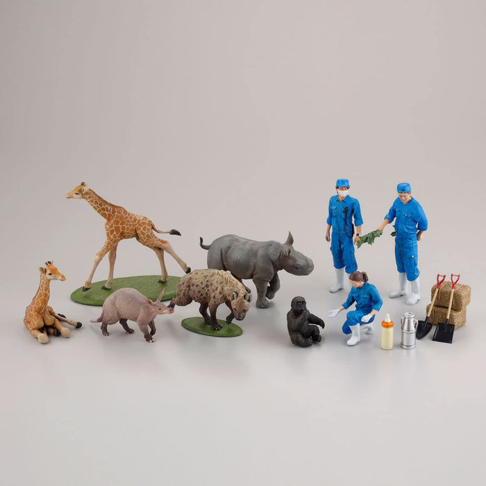 Kaiyodo Art Pla Keeper & Child Gorilla Set 1/35 Scale Plastic Model Kit Japan Ap004B- Japan Figure Store - #1 Bring To You The Best Japanese Goods