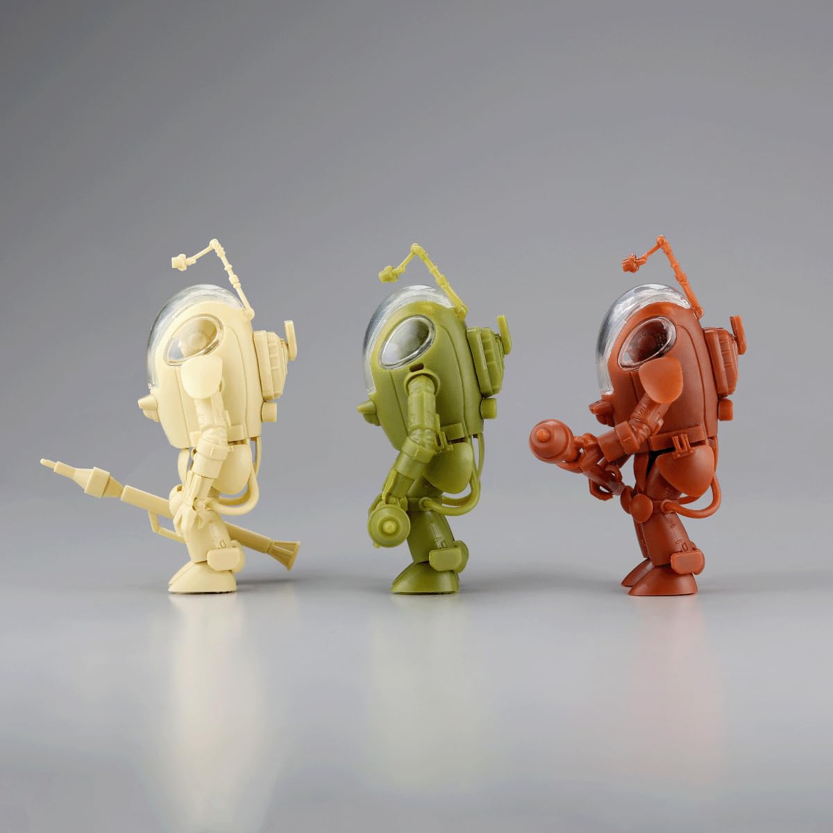 Kaiyodo Artpla Bremen 1/35 Plastic Model Kit (Set of 3)- Japan Figure Store - #1 Bring To You The Best Japanese Goods