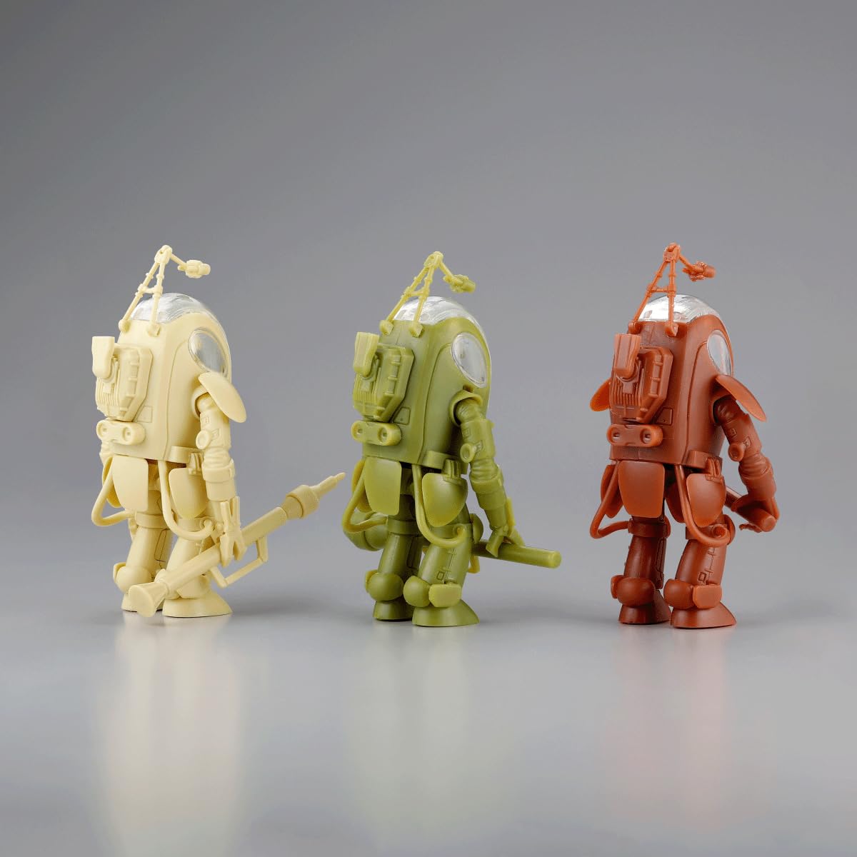 Kaiyodo Artpla Bremen 1/35 Plastic Model Kit (Set of 3)- Japan Figure Store - #1 Bring To You The Best Japanese Goods