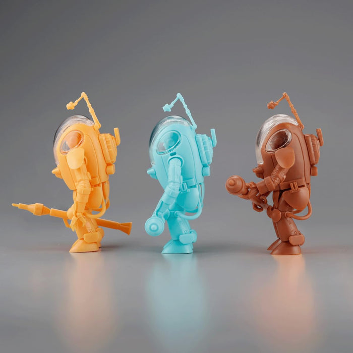 Kaiyodo Artpla Pka 1/35 Unpainted Plastic Model Kit (3pcs)- Japan Figure Store - #1 Bring To You The Best Japanese Goods