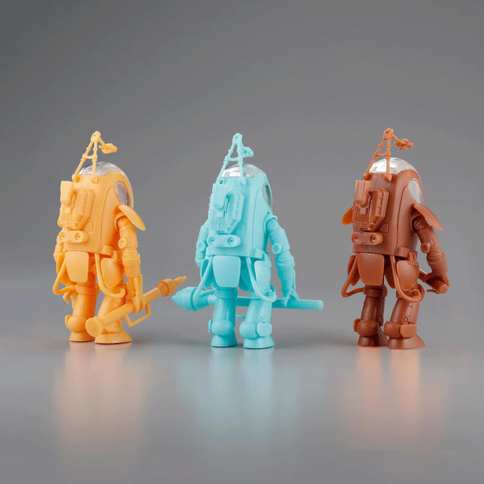 Kaiyodo Artpla Pka 1/35 Unpainted Plastic Model Kit (3pcs)- Japan Figure Store - #1 Bring To You The Best Japanese Goods