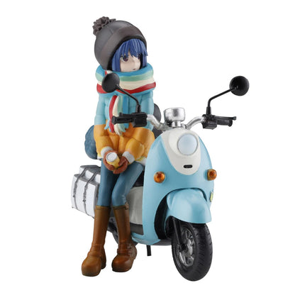 Kaiyodo Yuru Camp△ Rin Shima Bike 1/24 Model Kit- Japan Figure Store - #1 Bring To You The Best Japanese Goods