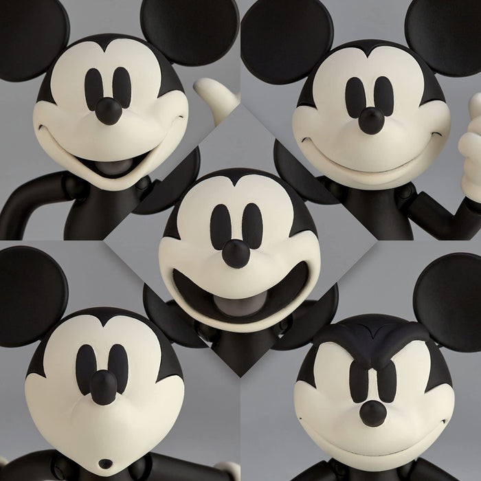 KAIYODO Movie Revo Series No.013 Mickey Mouse 1936 Monochrome Ver. Figure- Japan Figure Store - #1 Bring To You The Best Japanese Goods
