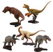 KAIYODO Miniq Miniature Cube Kyoryu Hakkutsuki 10 Saikyo Hunter Retsuden Cretaceous North America Version 1 Box 6 Pcs- Japan Figure Store - #1 Bring To You The Best Japanese Goods