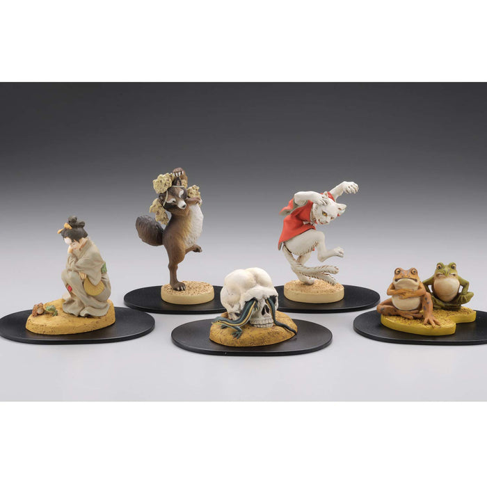KAIYODO Miniq Kawanabe Kyosai Gaki Bonkei 6 Pcs Box- Japan Figure Store - #1 Bring To You The Best Japanese Goods