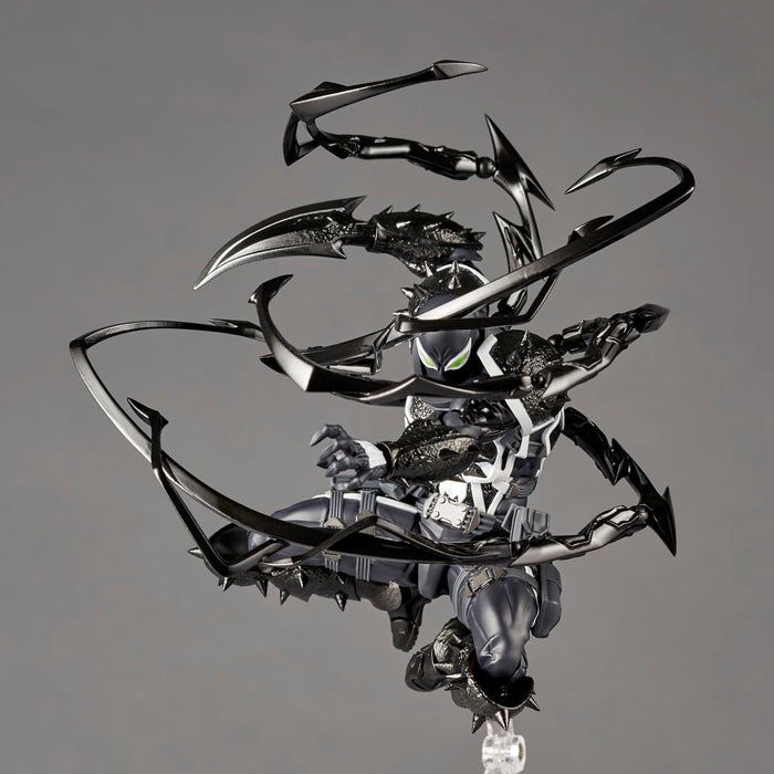 Kaiyodo Revoltech Amazing Yamaguchi Agent Venom 170mm PVC ABS Figure- Japan Figure Store - #1 Bring To You The Best Japanese Goods