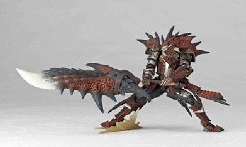 Kaiyodo Revoltech Hunter Swordsman Laeus Series Series No.123 Figure- Japan Figure Store - #1 Bring To You The Best Japanese Goods