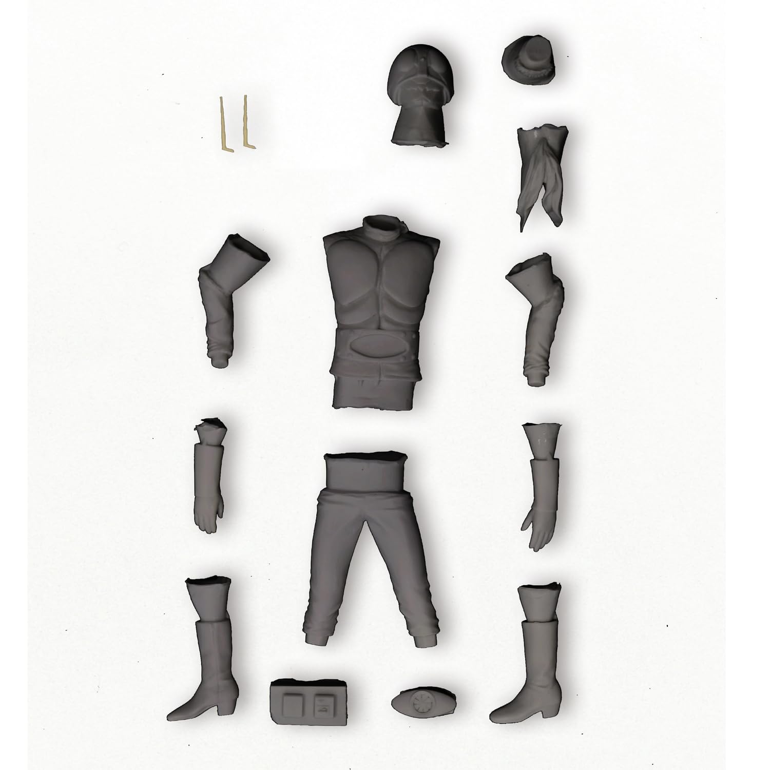 Kamen Rider No.1 1/8 Kaiyodo Soft Vinyl Kit Reprint- Japan Figure Store - #1 Bring To You The Best Japanese Goods