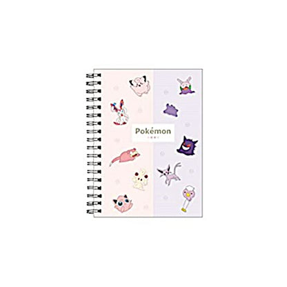 Pokemon Center A6W Ring Notebook 2 Tone Color- Japan Figure Store - #1 Bring To You The Best Japanese Goods