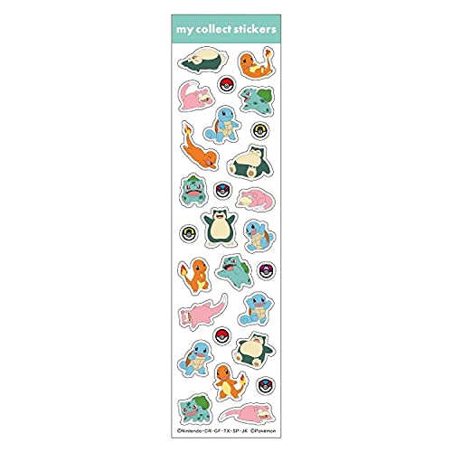 KamioJapan Pokemon Collect Stickers Mix1 020887- Japan Figure Store - #1 Bring To You The Best Japanese Goods