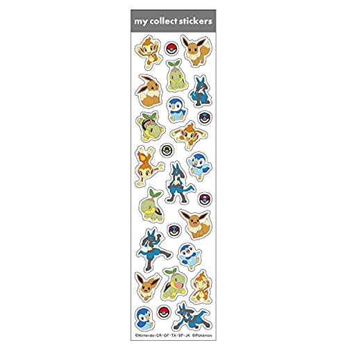 KamioJapan Pokemon MyCollect Stickers Mix2 020894- Japan Figure Store - #1 Bring To You The Best Japanese Goods