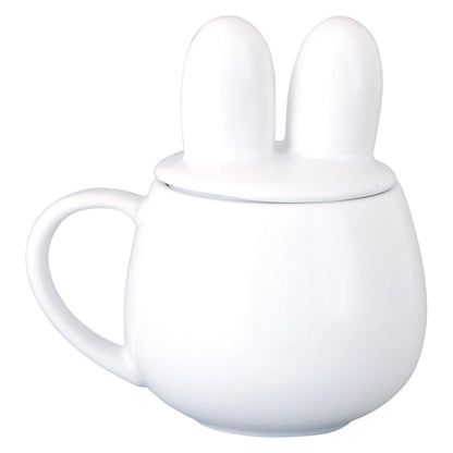 Kaneshotouki Miffy Mug w/Ear Lid 270ml 200101- Japan Figure Store - #1 Bring To You The Best Japanese Goods