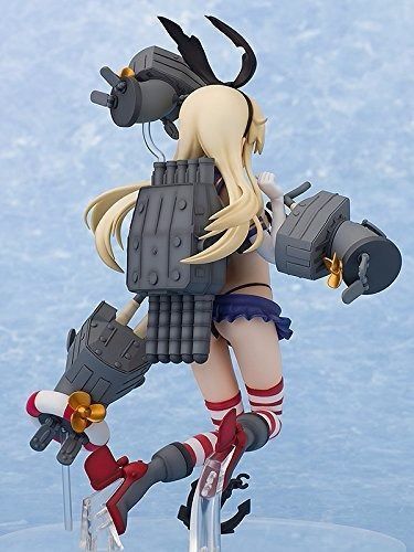 Kantai Collection Kancolle Shimakaze Major Damage Ver 1/8 Pvc Figure Aquamarine- Japan Figure Store - #1 Bring To You The Best Japanese Goods