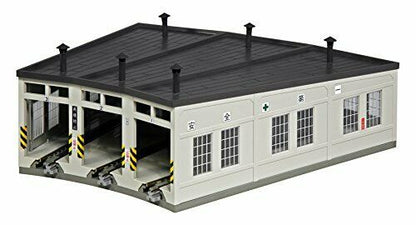 Kato N Gauge 1/150 23-240 3-stall Concrete Roundhouse - Japan Figure