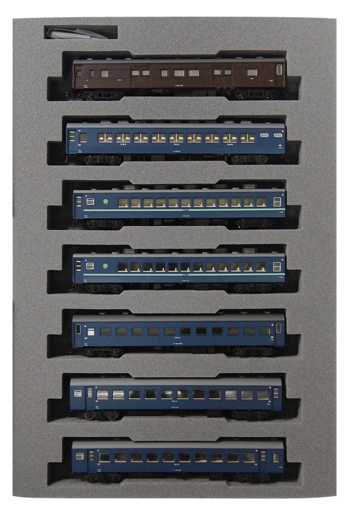 Kato 10-1198 N Gauge 7-Car Sleeper Express Nichinan 10 Series Basic Railway Model- Japan Figure Store - #1 Bring To You The Best Japanese Goods
