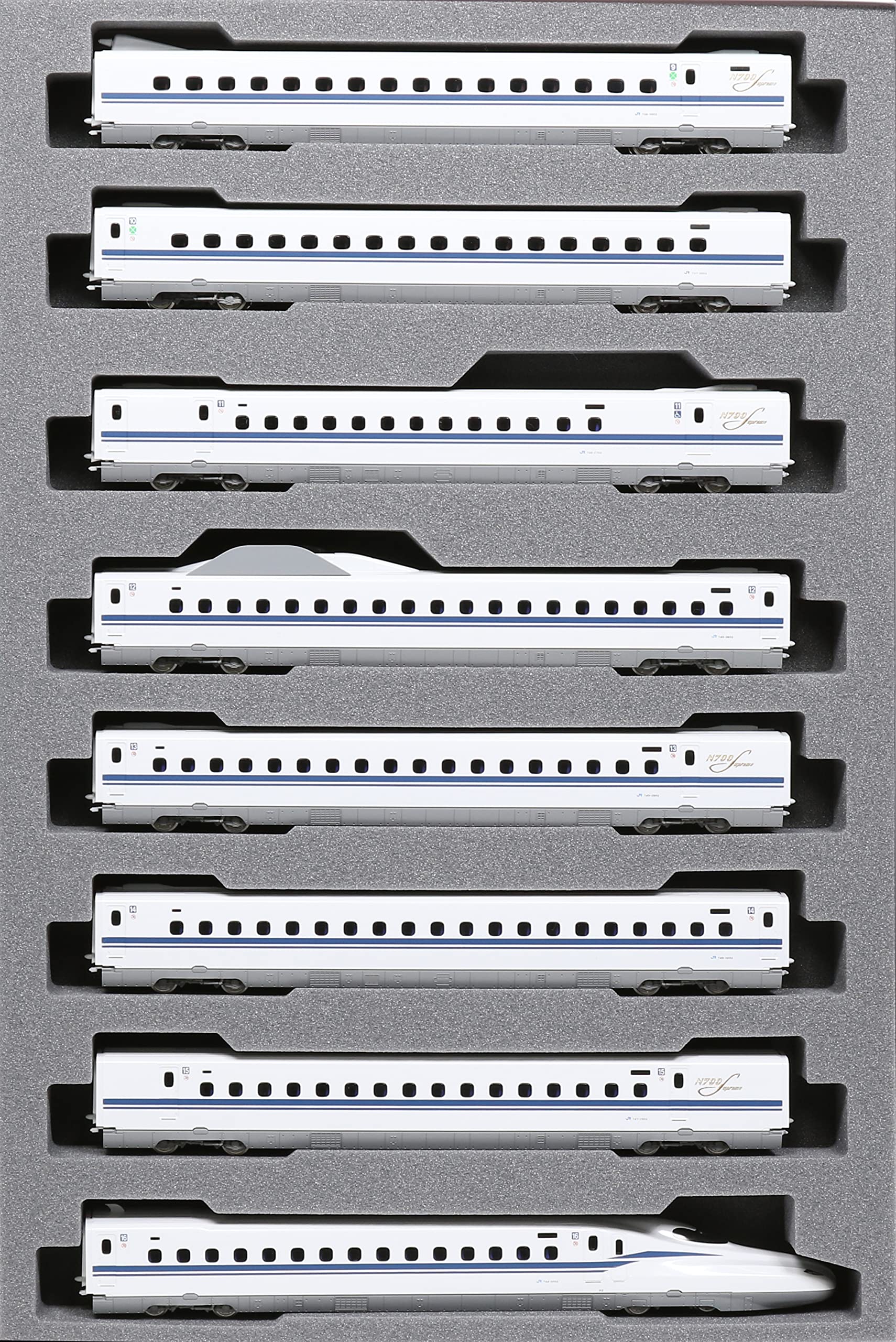 Kato N700S 3000 Series Shinkansen Nozomi 16-Car Train Set - N Gauge 10-1742 Railway Model- Japan Figure Store - #1 Bring To You The Best Japanese Goods